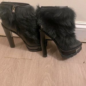 Brian Atwood Taralles Fur Boot